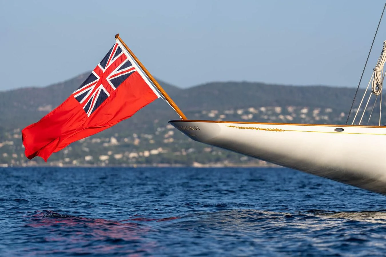 a sailboat on the water aboard SAVANNAH Yacht for Sale