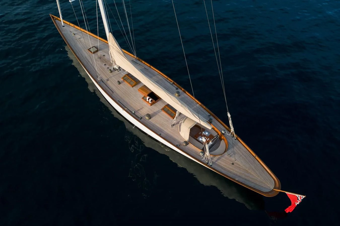a sailboat in the water aboard SAVANNAH Yacht for Sale