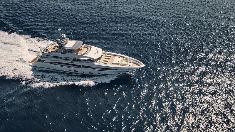 a boat in the water aboard ANURAG Yacht for Sale