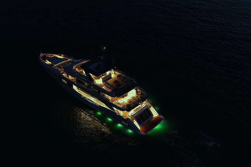 a boat on the water aboard ANURAG Yacht for Sale