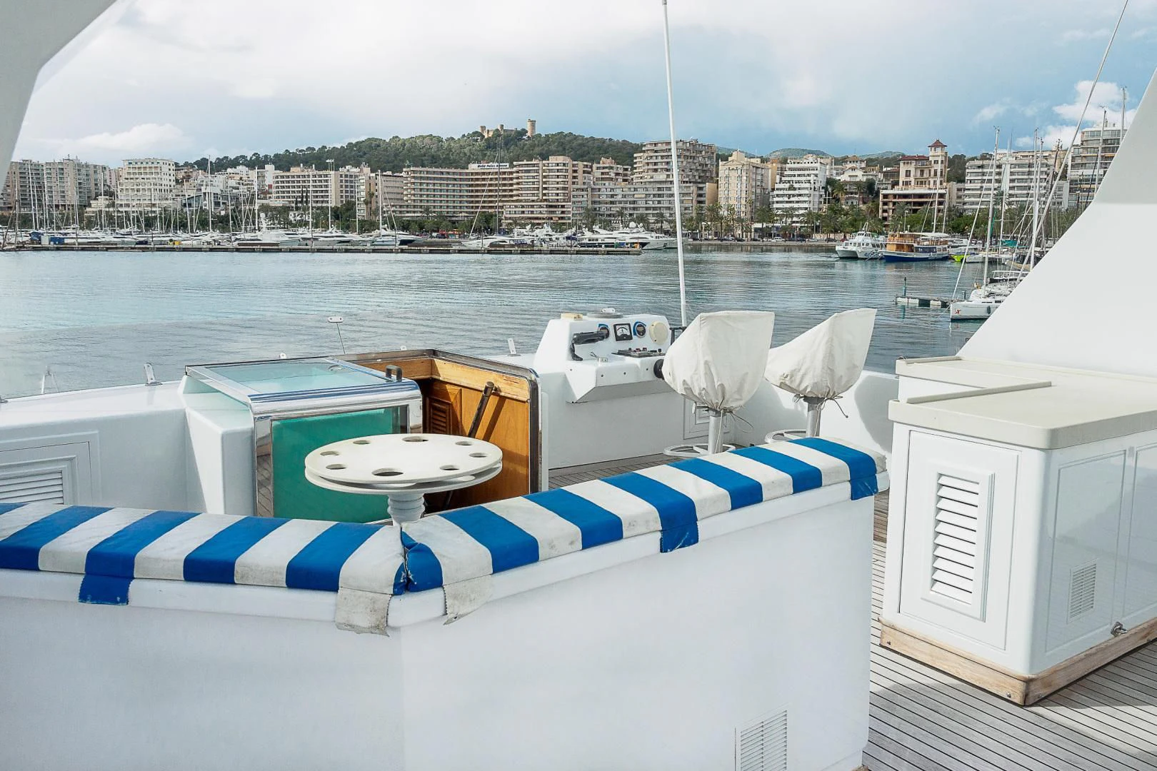 a boat on the water aboard ELBA Yacht for Sale