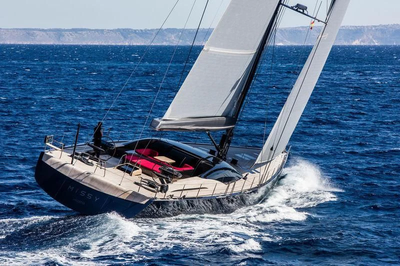 a sailboat on the water aboard PATTOO Yacht for Sale