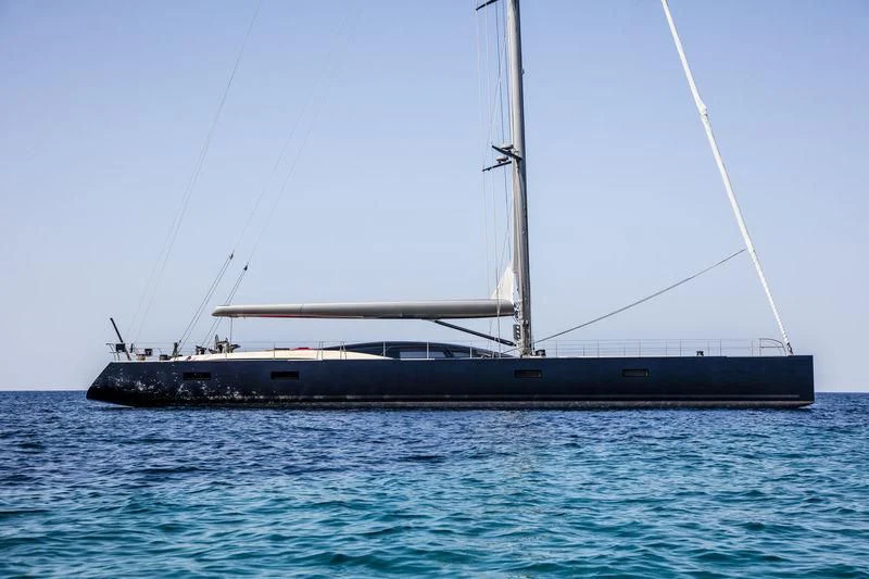 a boat on the water aboard PATTOO Yacht for Sale