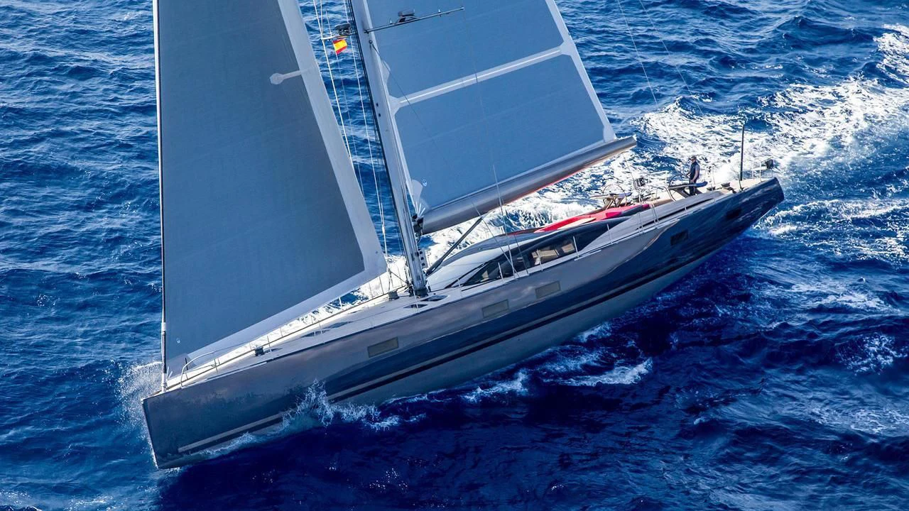 a boat on the water aboard PATTOO Yacht for Sale