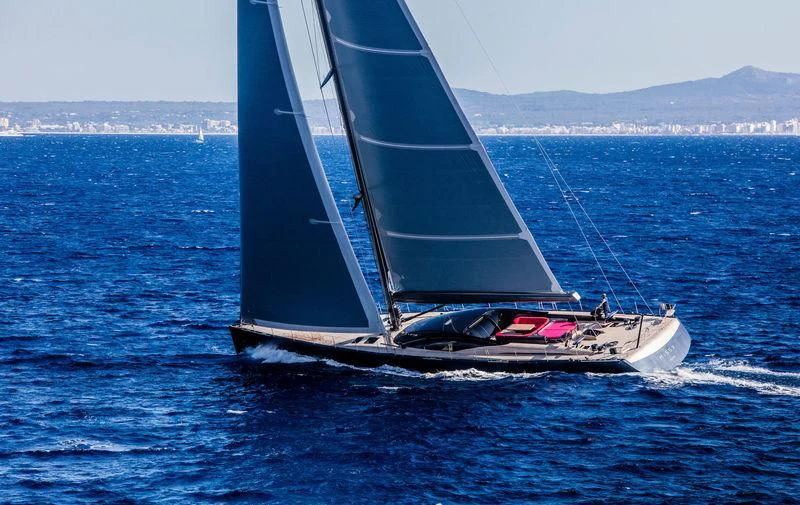a sailboat on the water aboard PATTOO Yacht for Sale