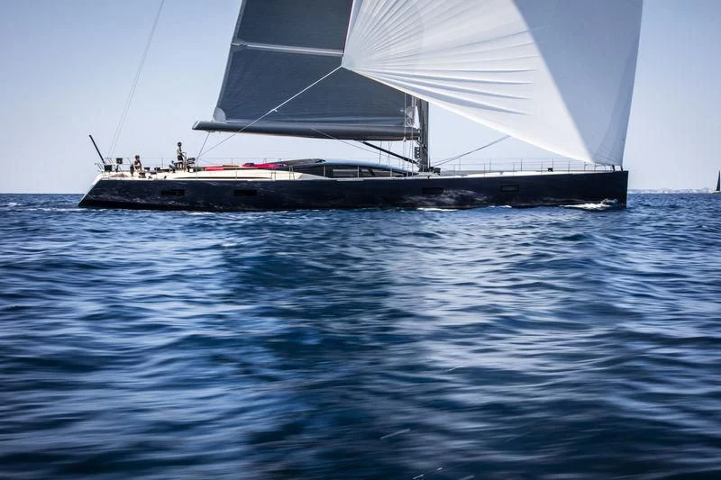 a boat sailing on the sea aboard PATTOO Yacht for Sale