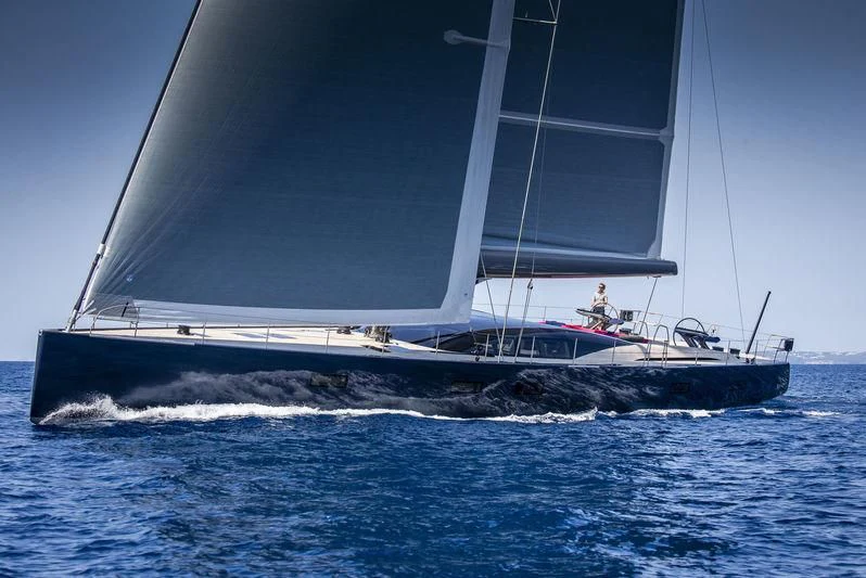 a boat sailing on the sea aboard PATTOO Yacht for Sale