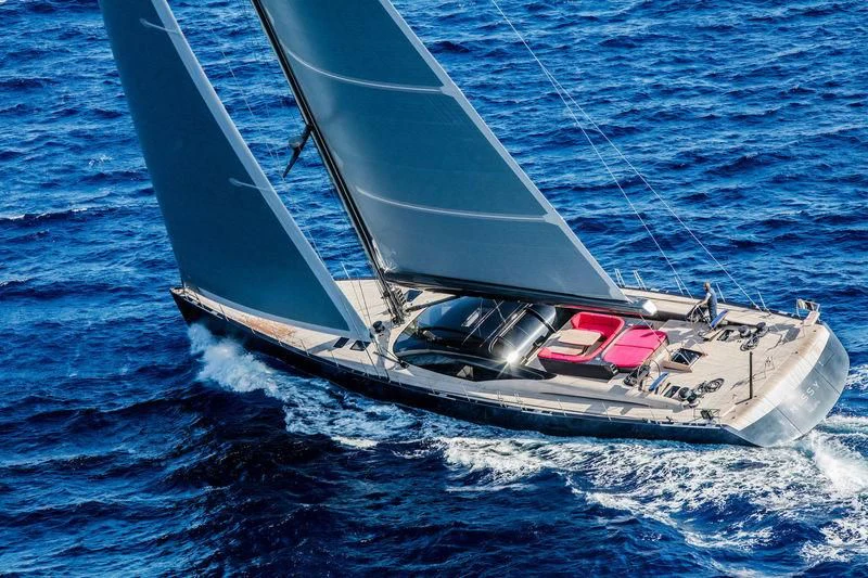 a boat on the water aboard PATTOO Yacht for Sale