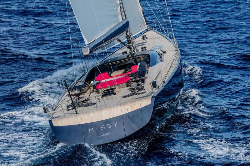 a boat on the water aboard PATTOO Yacht for Sale