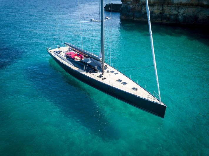 a boat on the water aboard PATTOO Yacht for Sale