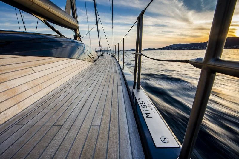 a boat on the water aboard PATTOO Yacht for Sale