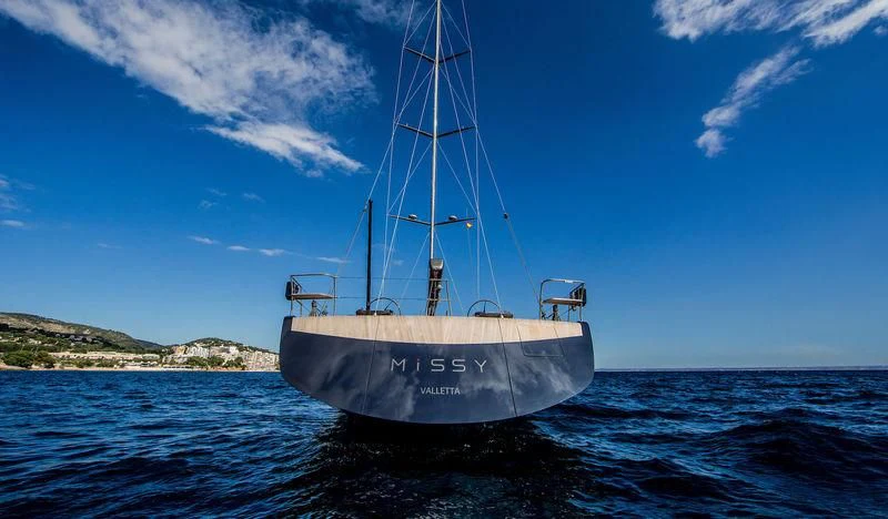 a boat in the water aboard PATTOO Yacht for Sale
