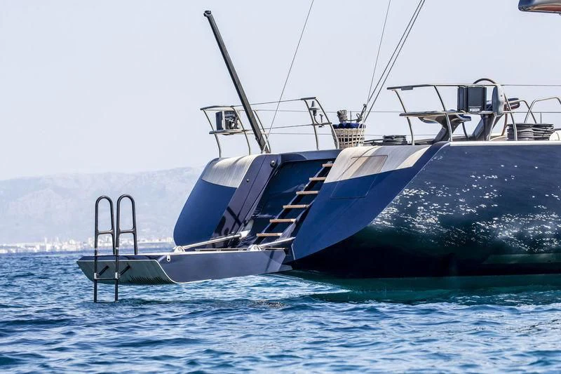 a boat on the water aboard PATTOO Yacht for Sale