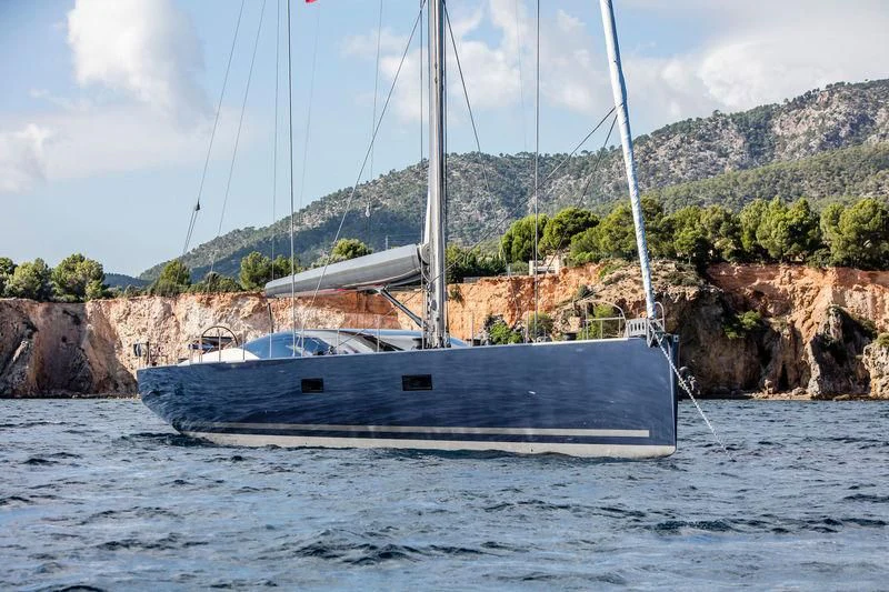 a boat on the water aboard PATTOO Yacht for Sale