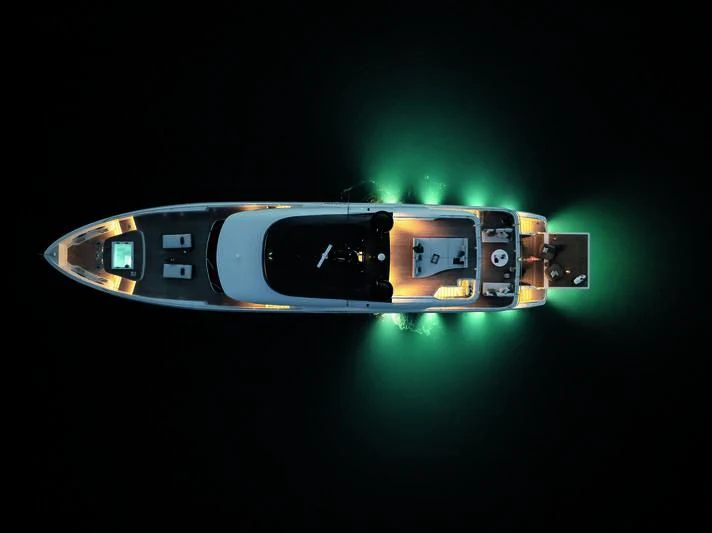 a close up of a device aboard LEGEND Yacht for Sale