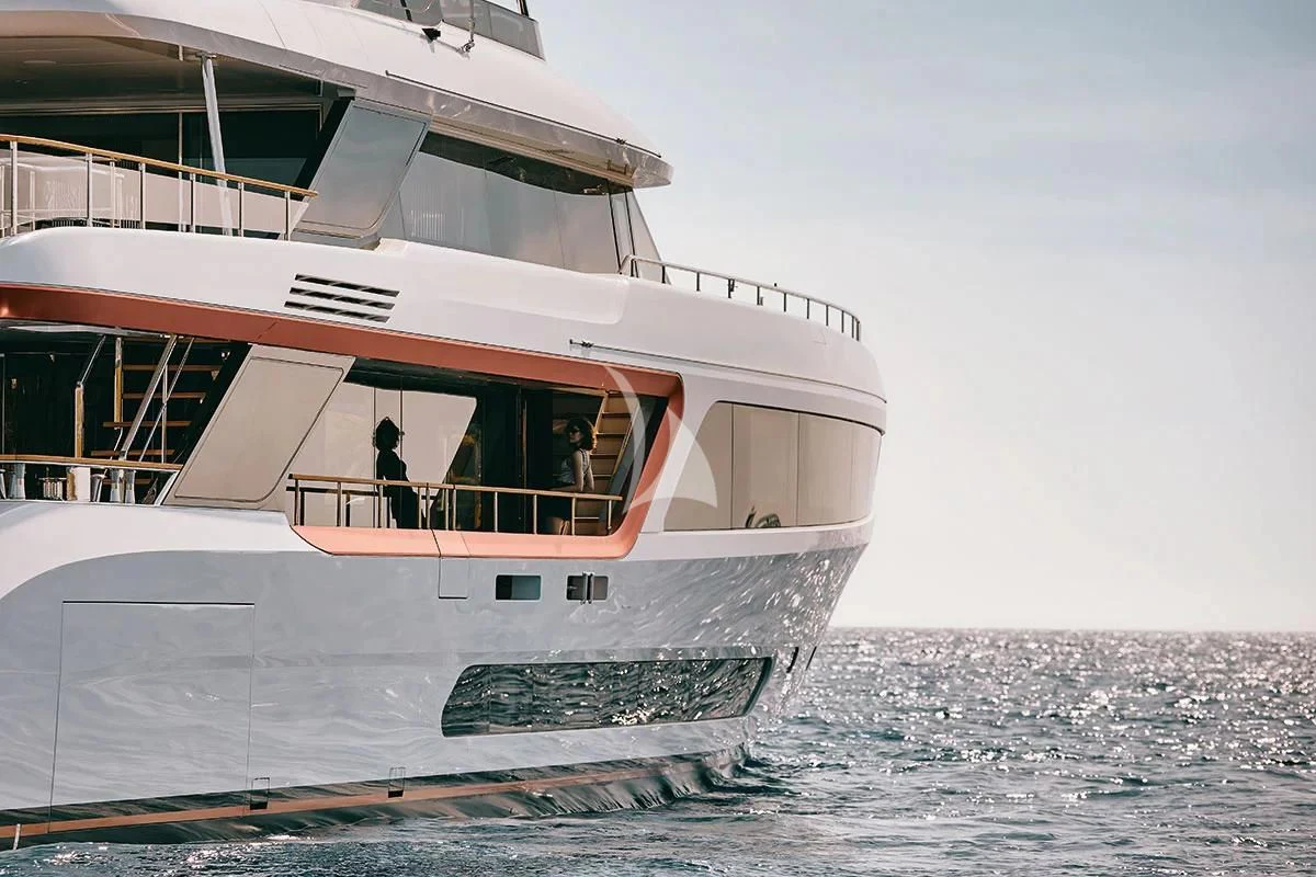 a boat on the water aboard LEGEND Yacht for Sale