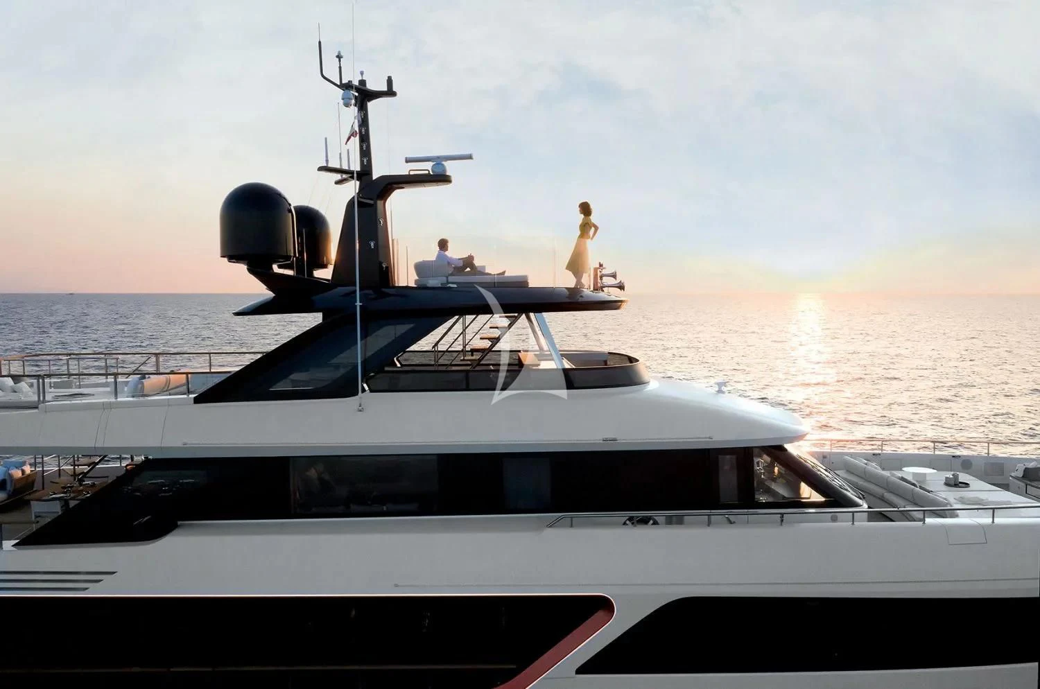 a boat on the water aboard LEGEND Yacht for Sale