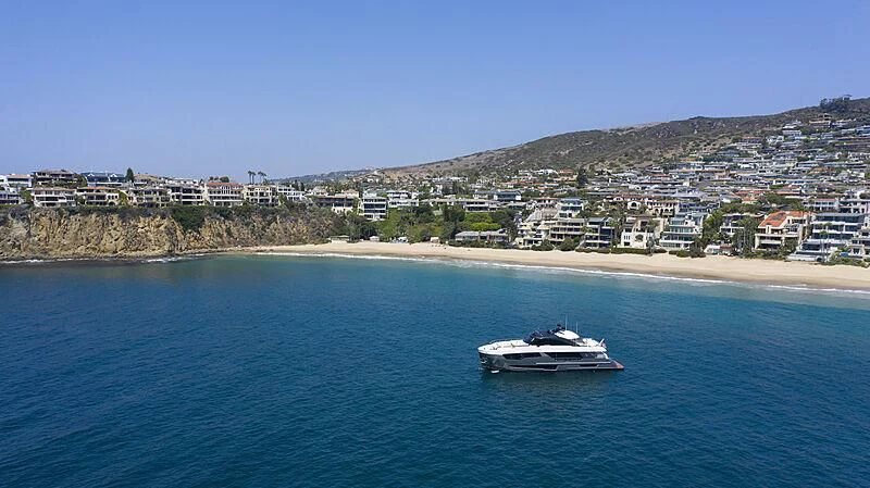 a boat on the water aboard CHILLAXIN' Yacht for Sale