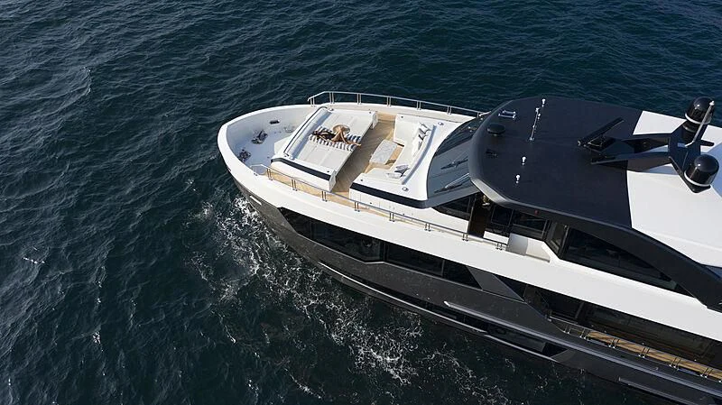 a boat on the water aboard CHILLAXIN' Yacht for Sale