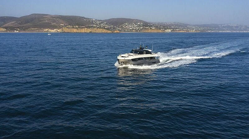 a boat on the water aboard CHILLAXIN' Yacht for Sale