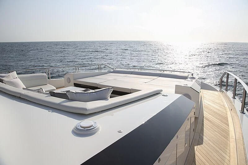 a boat on the water aboard CHILLAXIN' Yacht for Sale