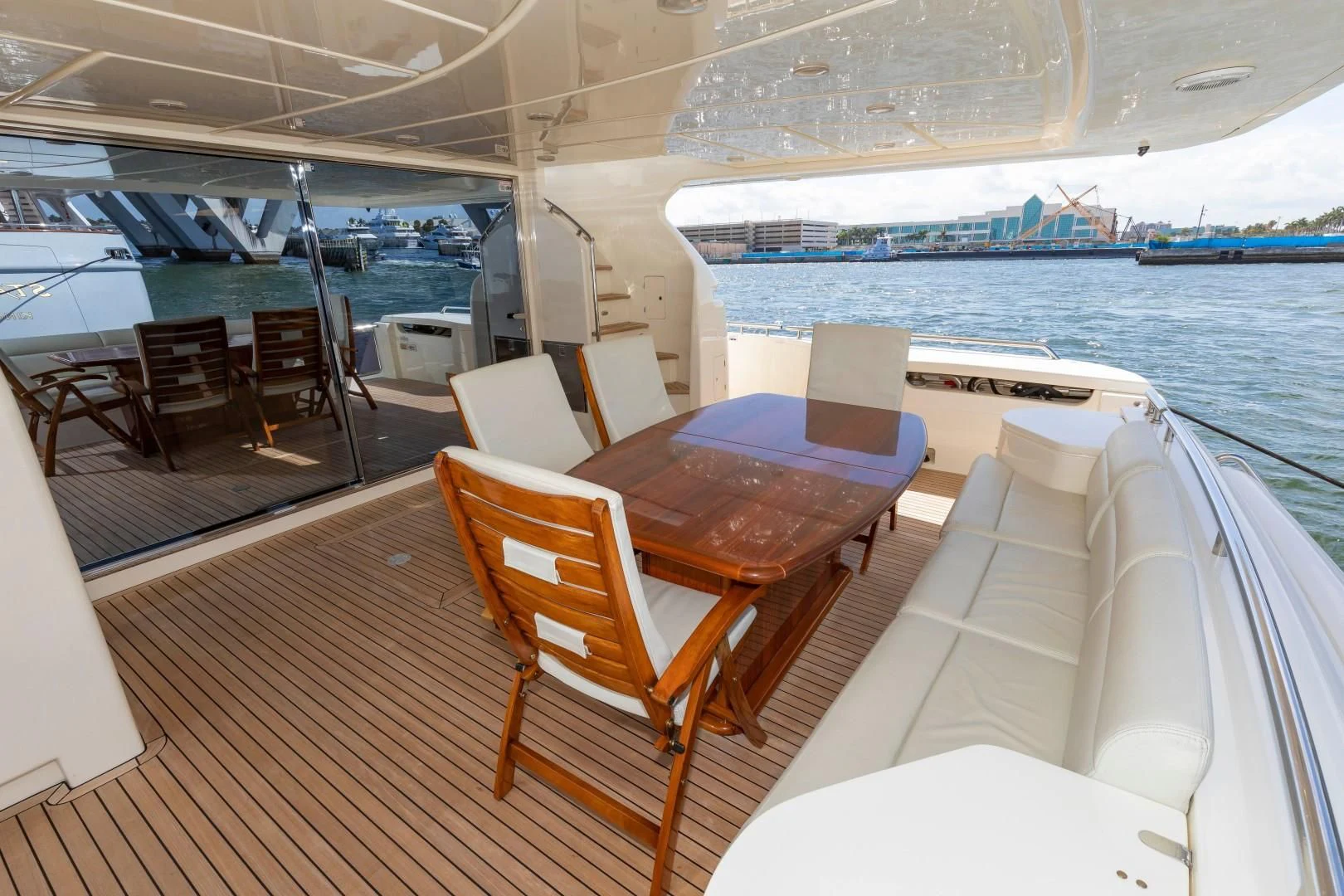 a boat on the water aboard MI RX Yacht for Sale