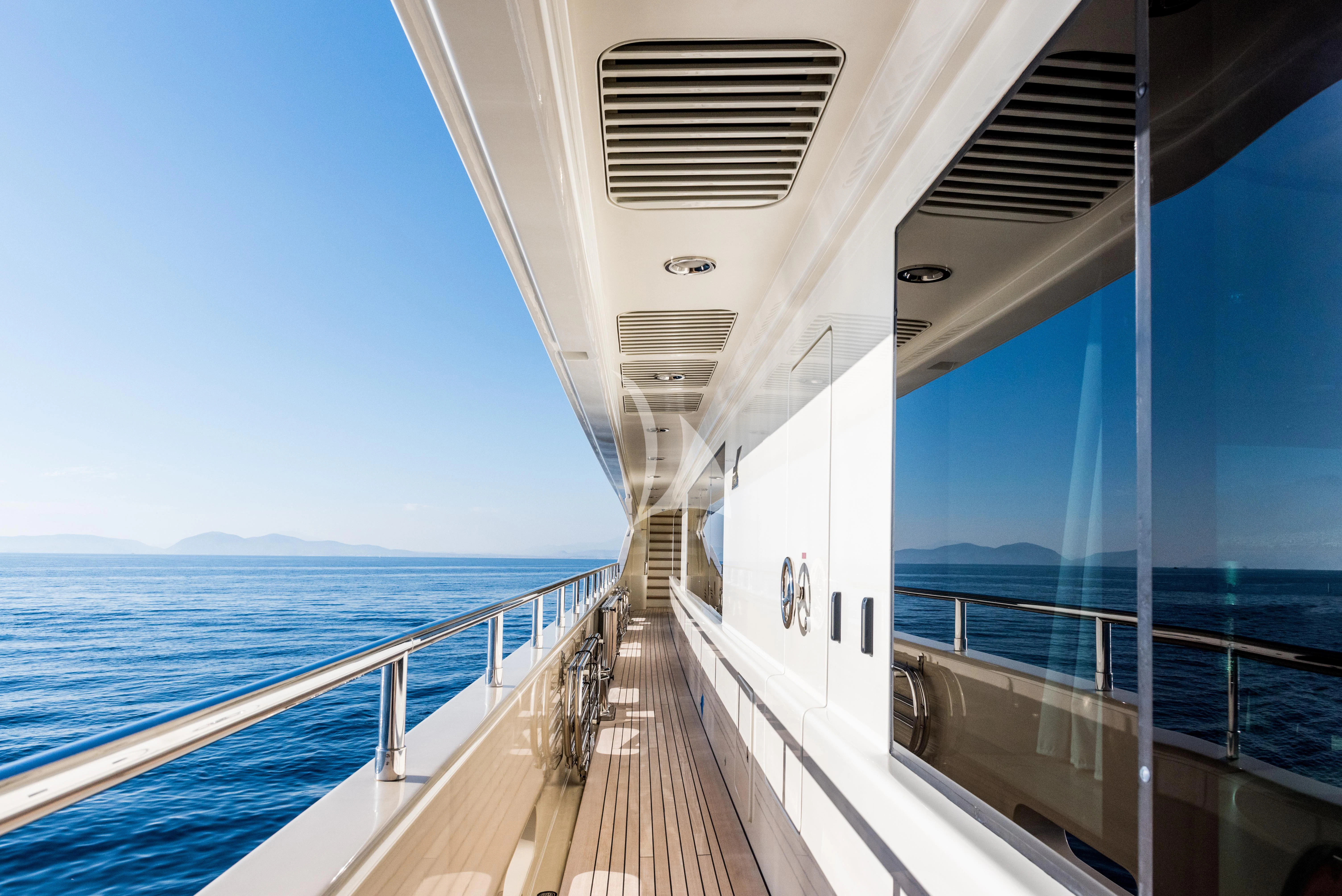 a boat on the water aboard ELENI Yacht for Sale