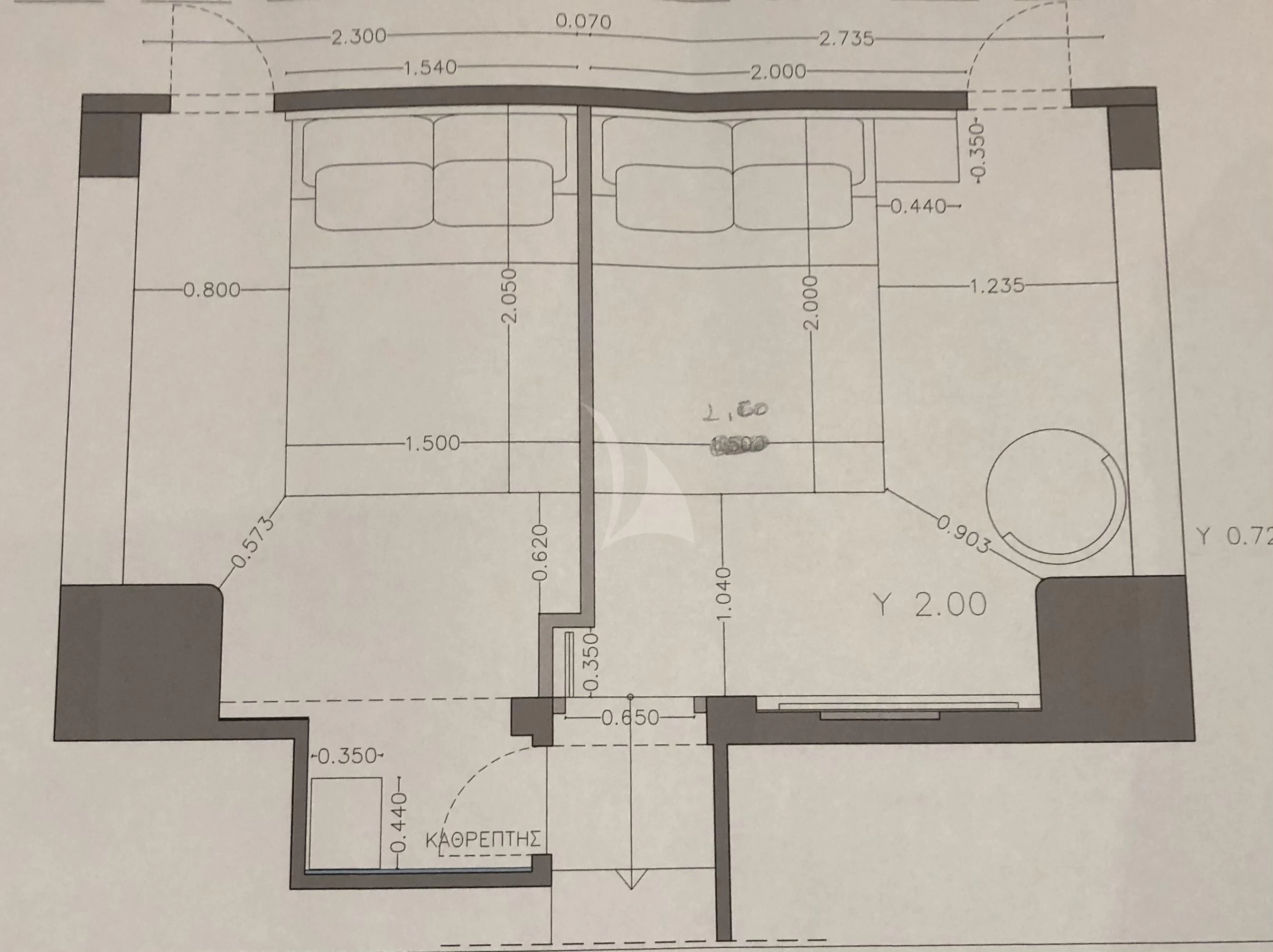 diagram, engineering drawing aboard FUNSEA Yacht for Sale