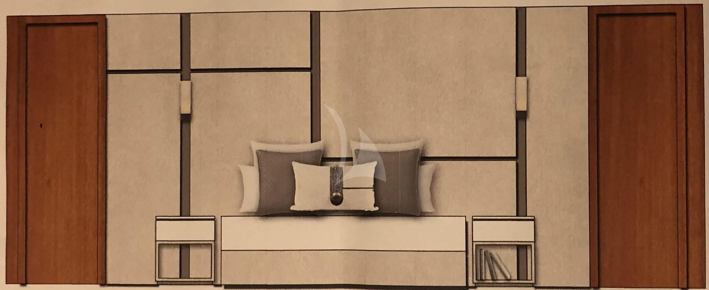 a bed with white sheets aboard FUNSEA Yacht for Sale