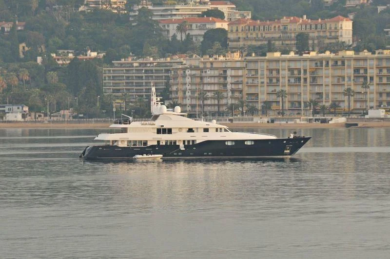 a boat on the water aboard ODESSA Yacht for Charter