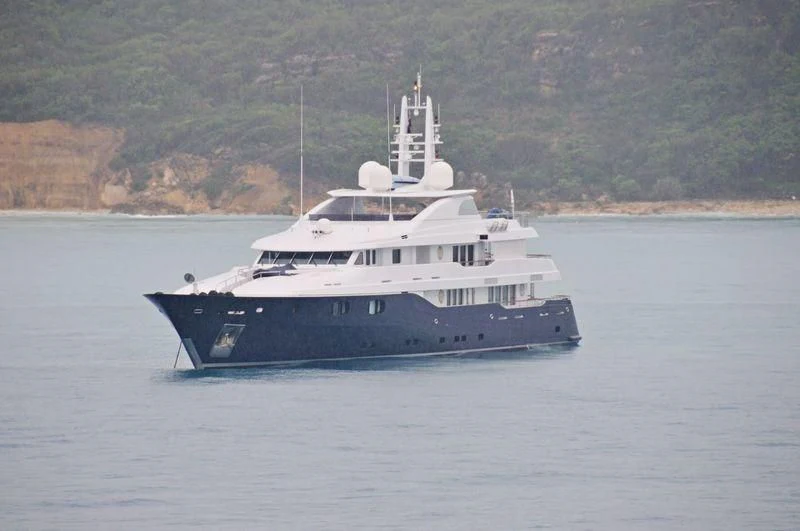 a boat on the water aboard ODESSA Yacht for Charter