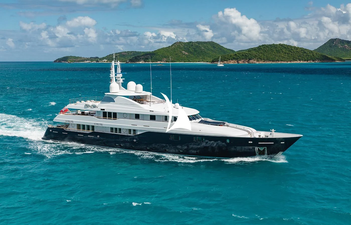 a boat on the water aboard ODESSA Yacht for Charter
