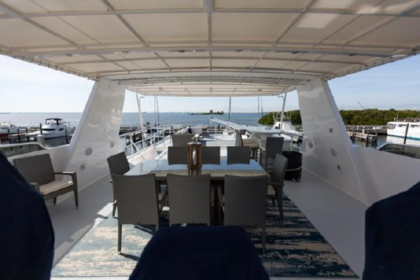 a boat on the water aboard ISLAND SOUL Yacht for Sale