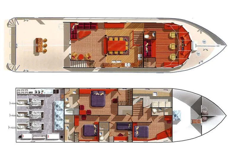 a computer motherboard with a computer aboard ISLAND SOUL Yacht for Sale