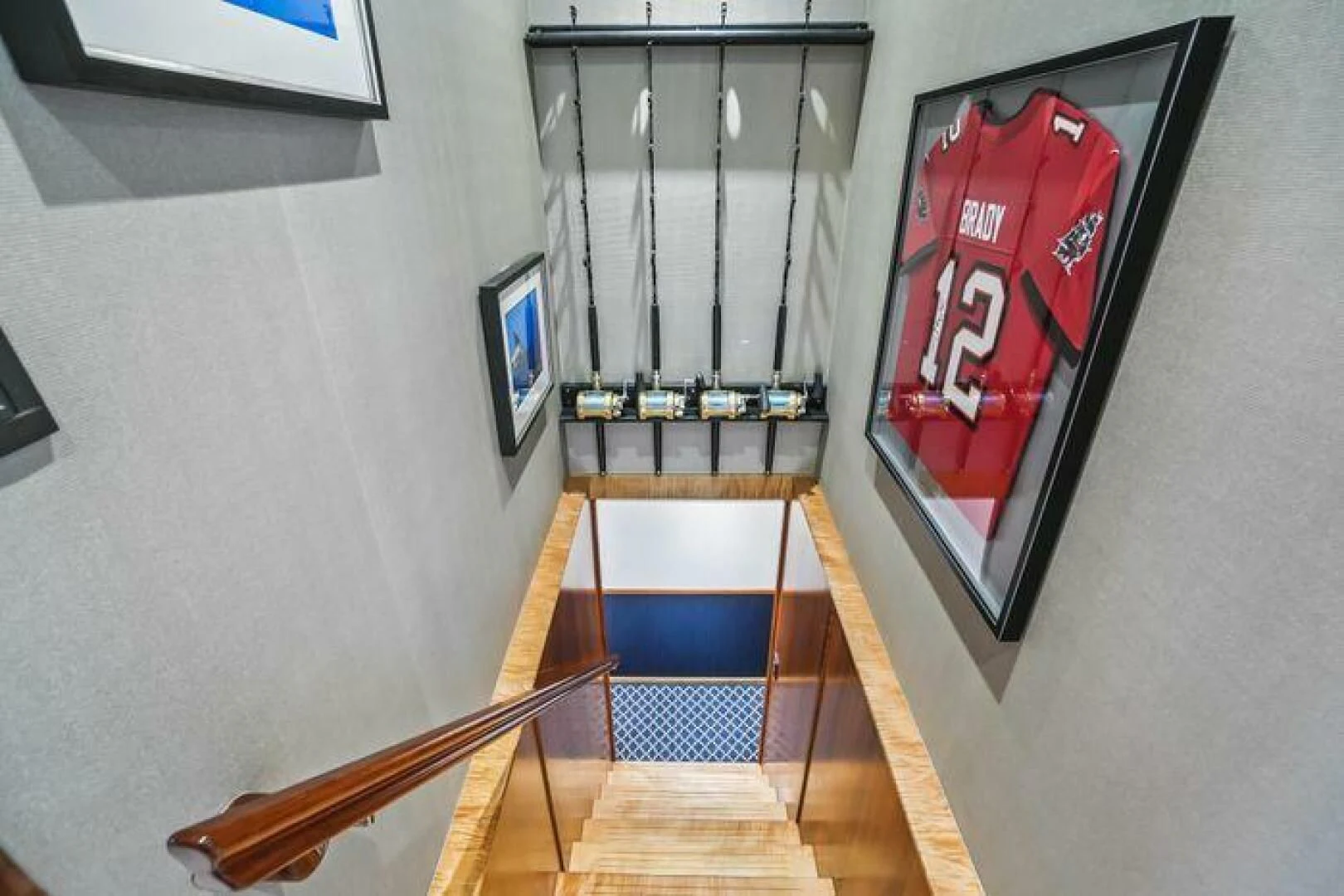 a room with a pool table and television aboard ISLAND SOUL Yacht for Sale