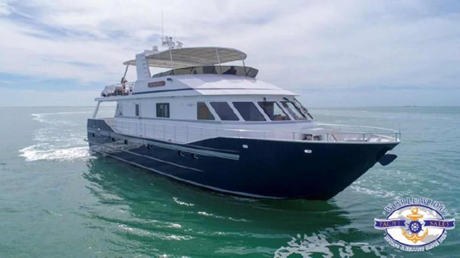 a boat on the water aboard ISLAND SOUL Yacht for Sale
