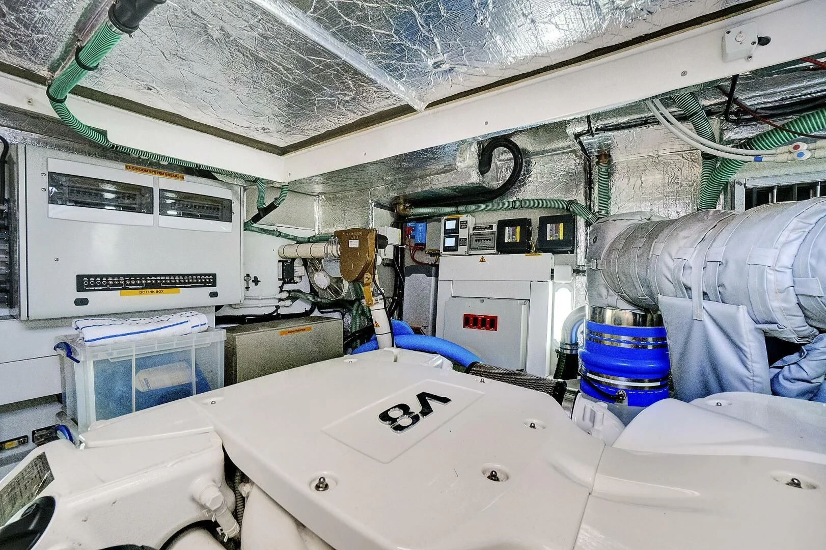 close-up of a machine aboard ONCE AROUND Yacht for Sale