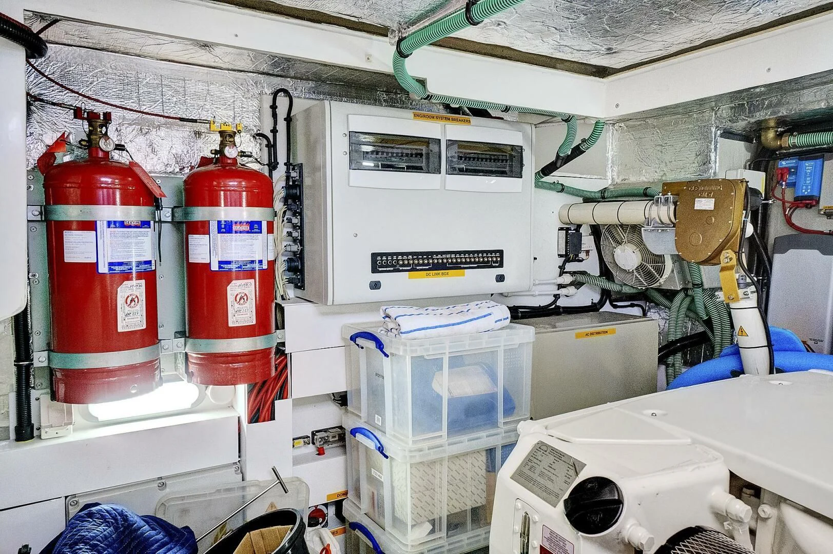 a room with several equipment aboard ONCE AROUND Yacht for Sale