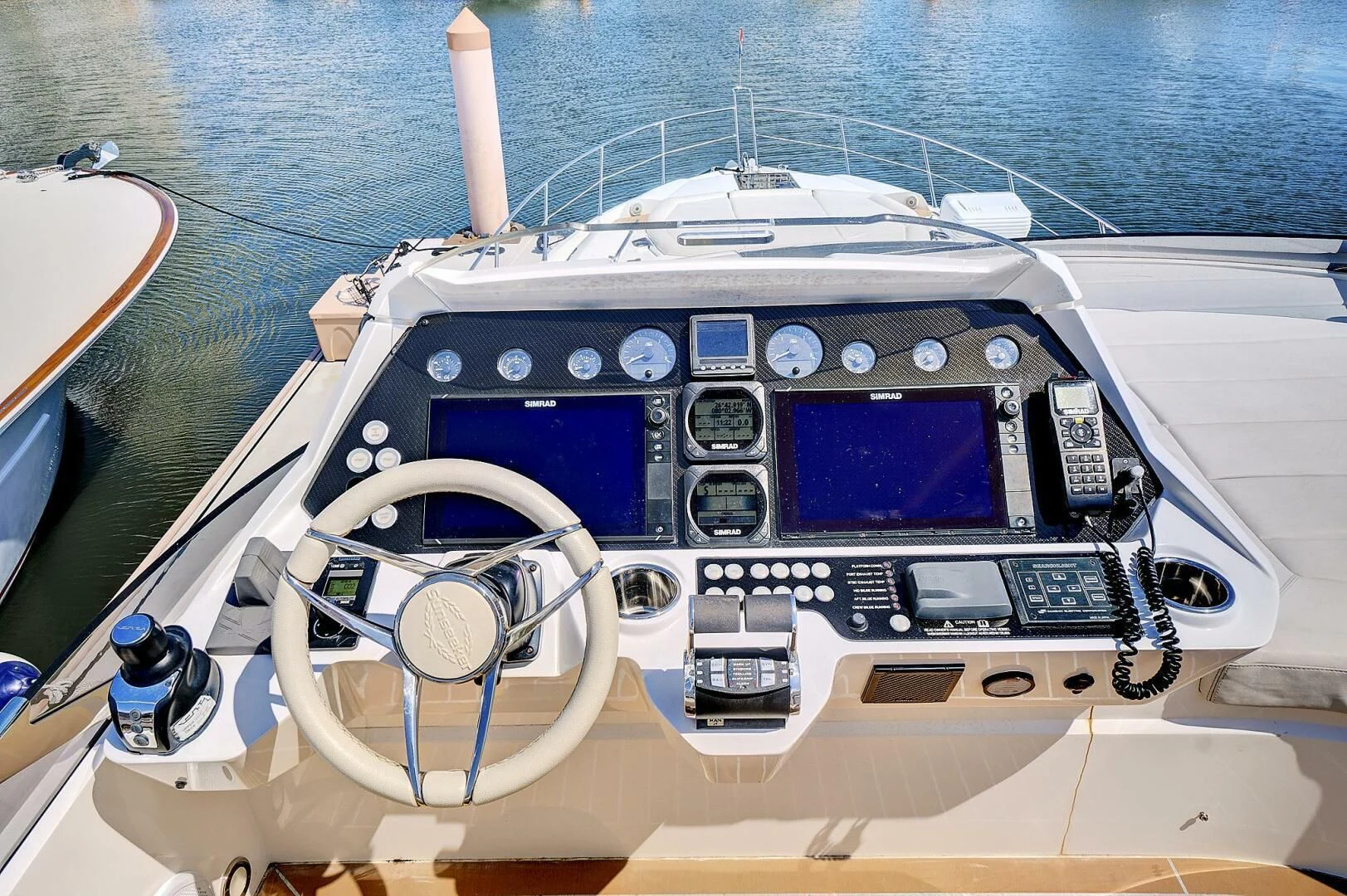the inside of a boat aboard ONCE AROUND Yacht for Sale