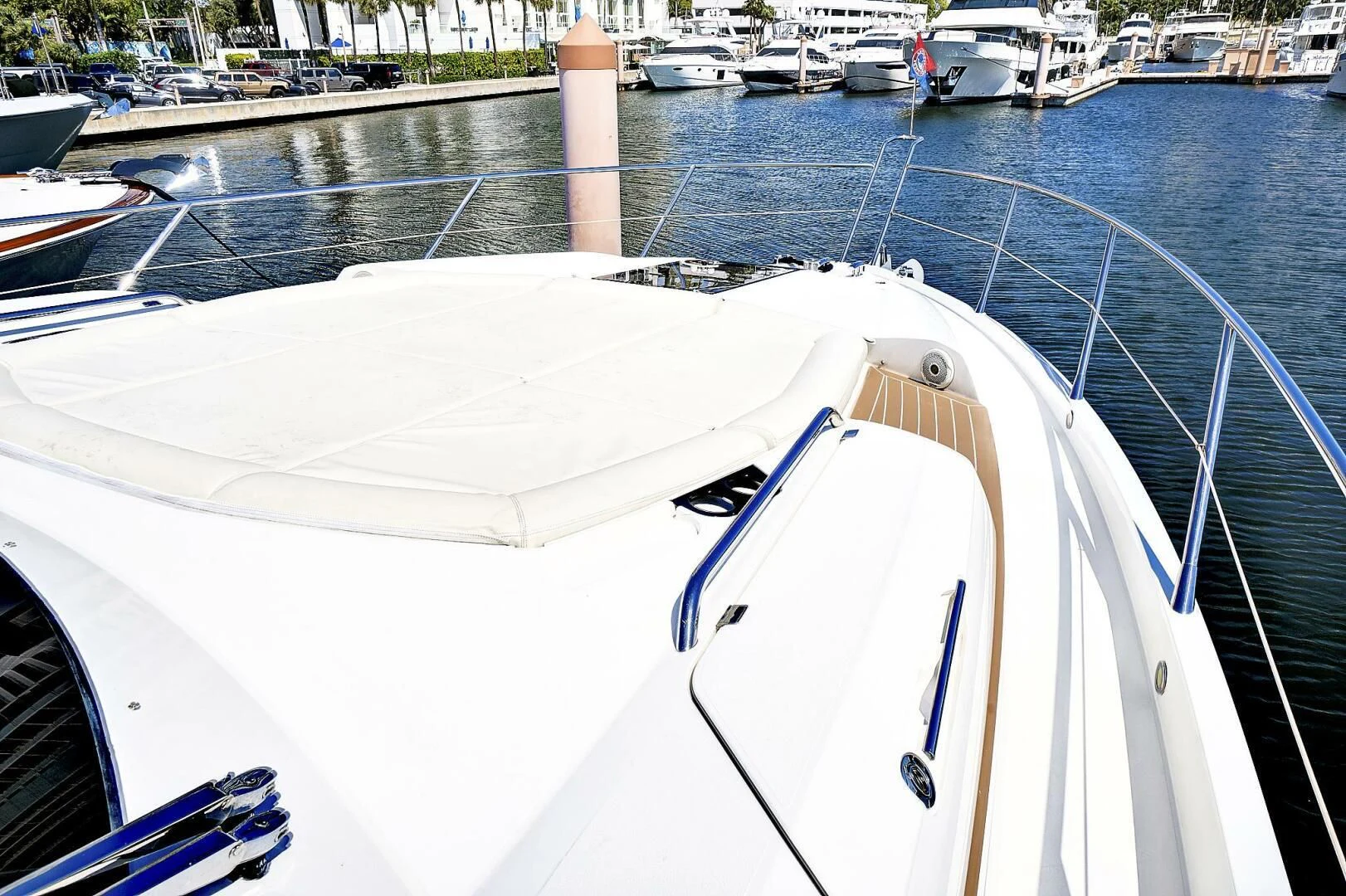 a boat in the water aboard ONCE AROUND Yacht for Sale