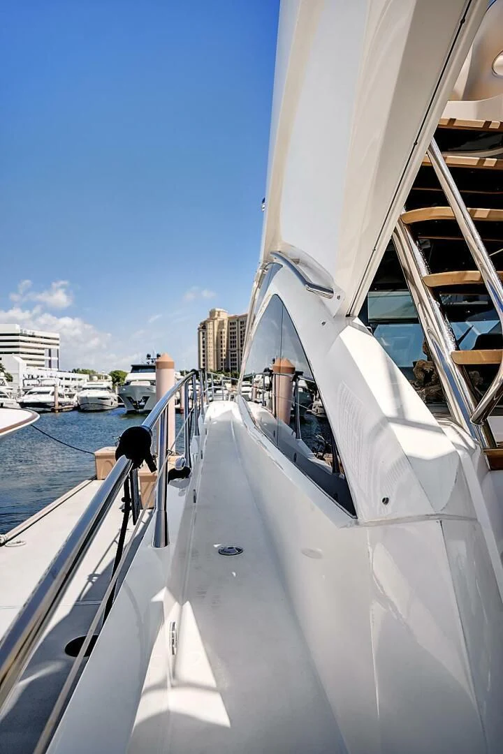 a boat on the water aboard ONCE AROUND Yacht for Sale