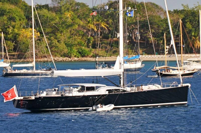 a boat on the water aboard SAUDADE Yacht for Sale