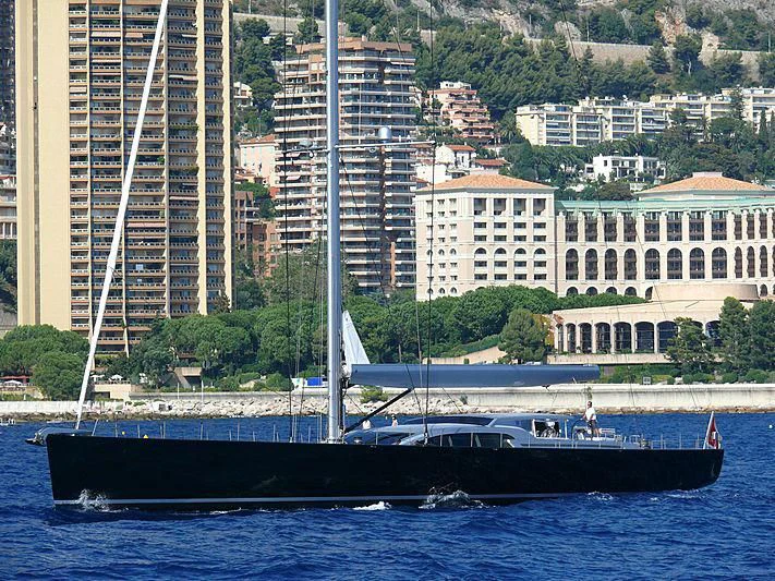 a boat in the water aboard SAUDADE Yacht for Sale