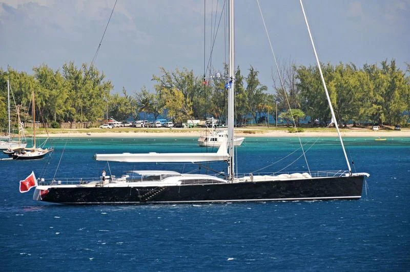 a boat on the water aboard SAUDADE Yacht for Sale
