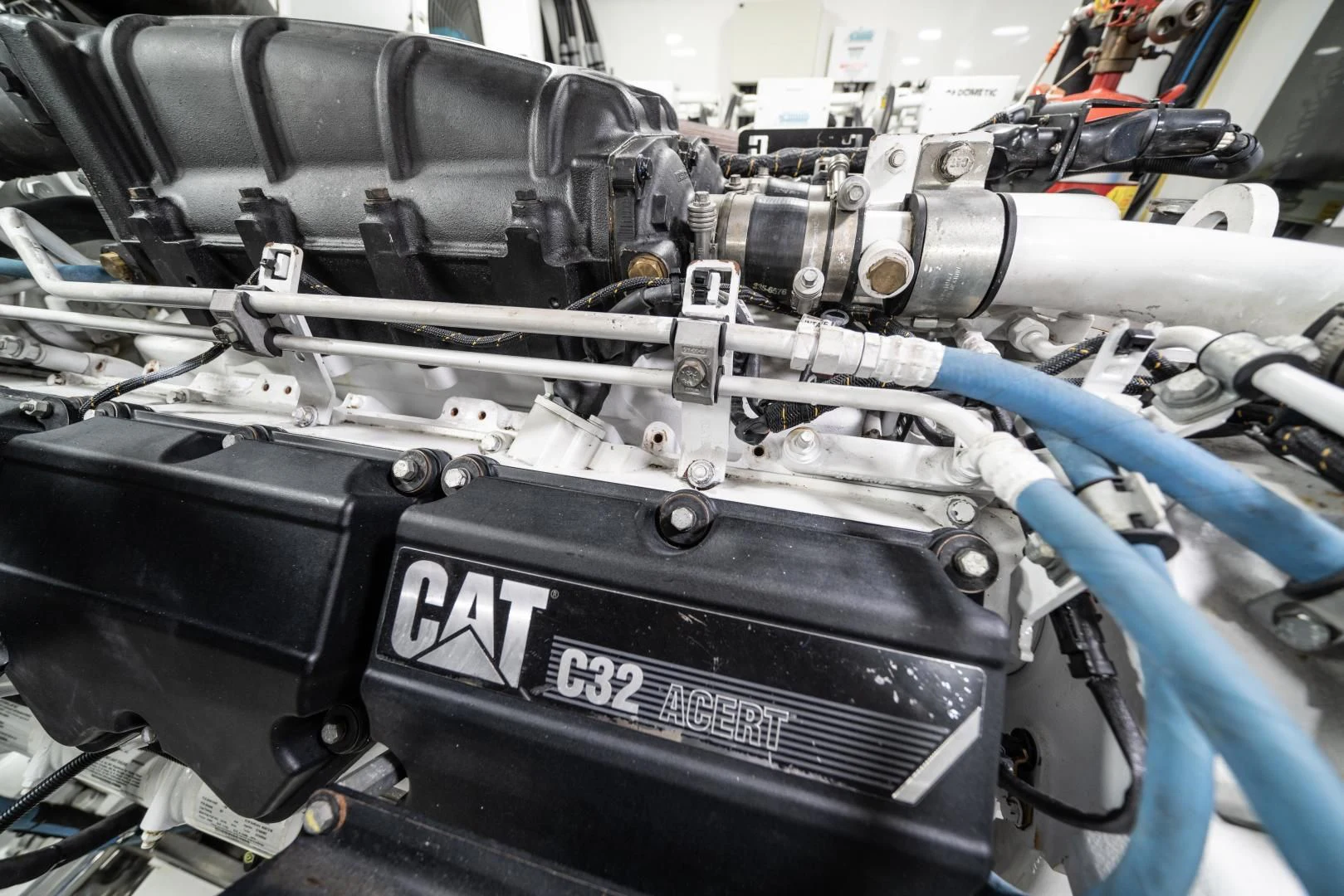 a close-up of a machine aboard SANCTUARY Yacht for Sale