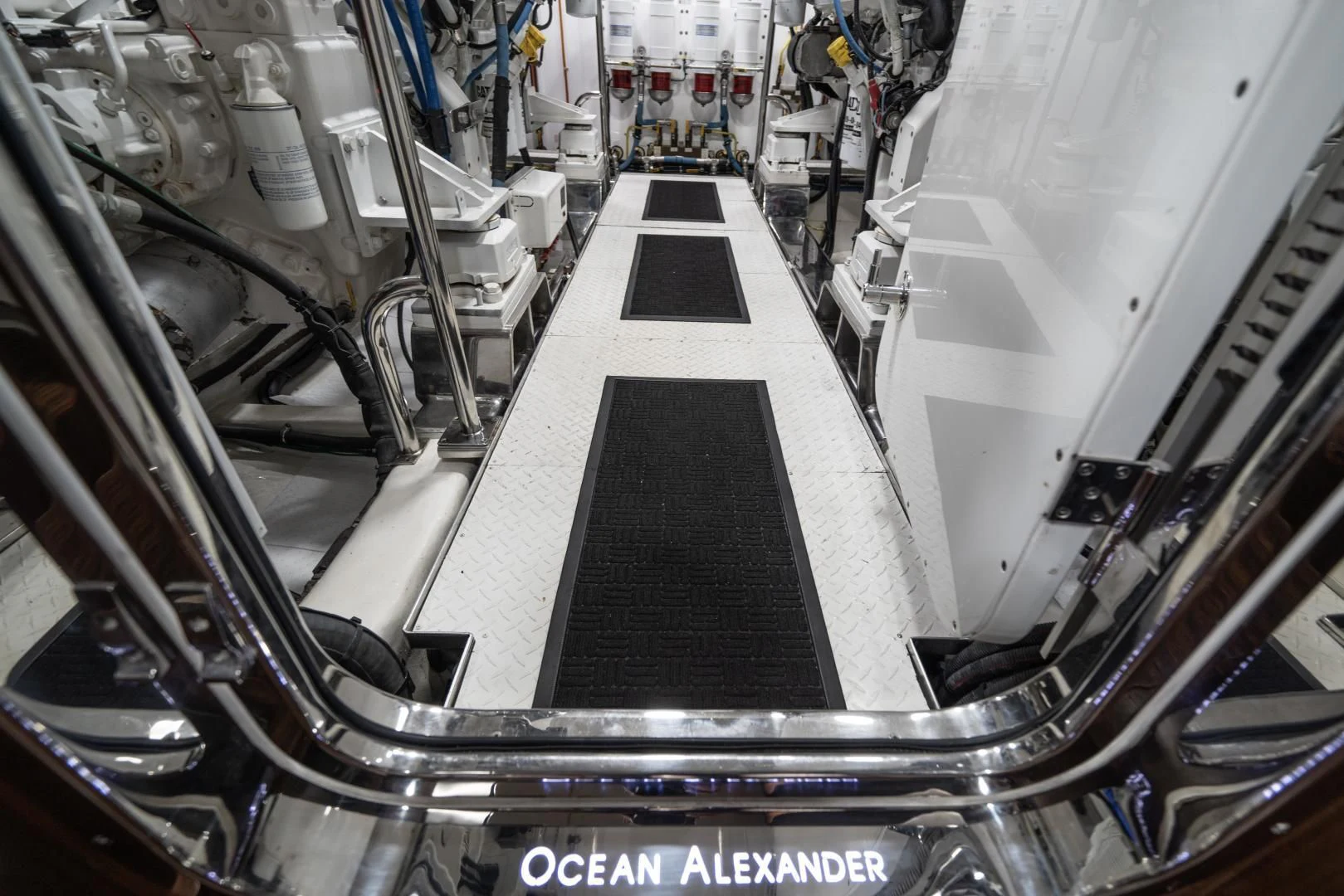 a close-up of a machine aboard SANCTUARY Yacht for Sale