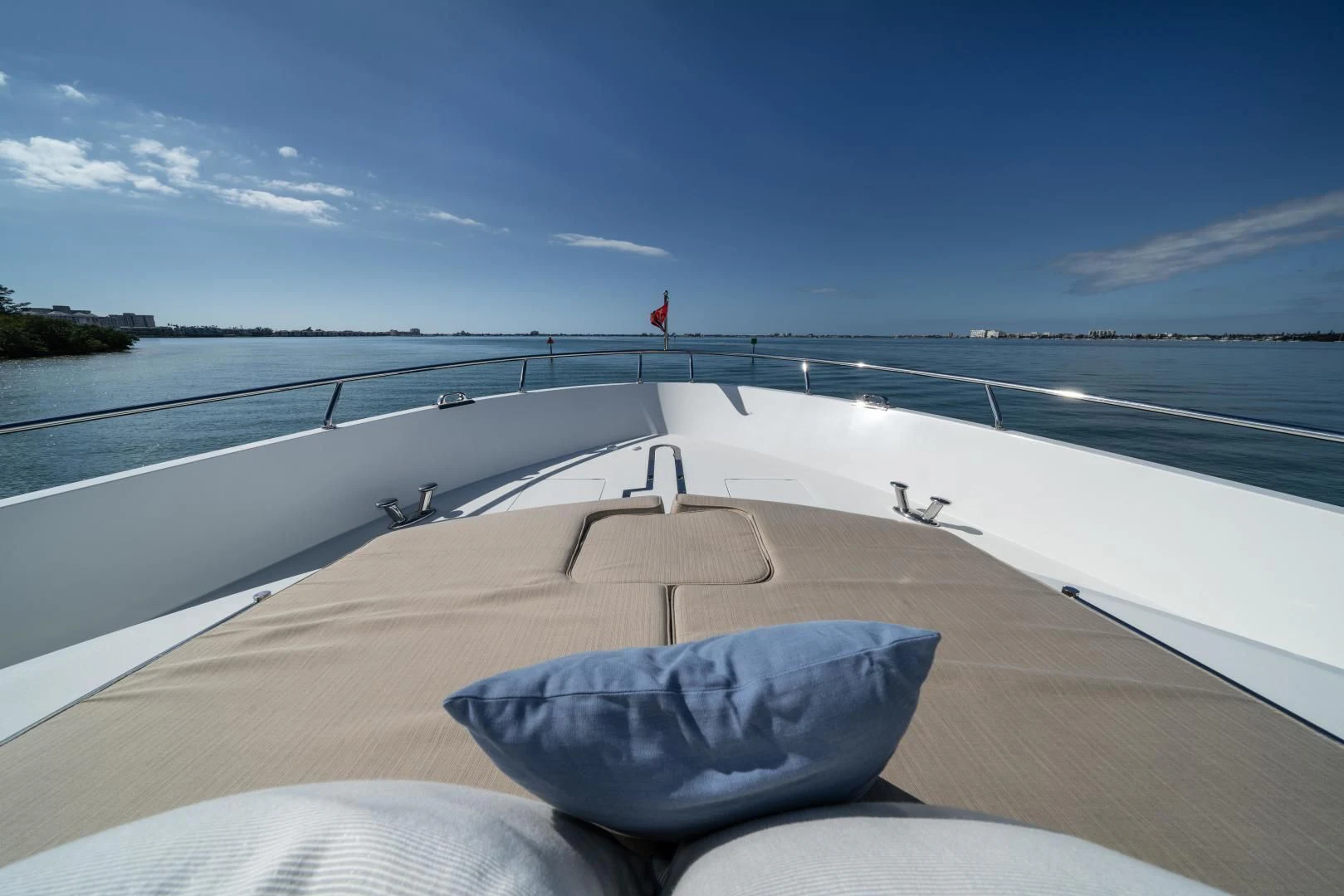 a hat on a boat aboard SANCTUARY Yacht for Sale