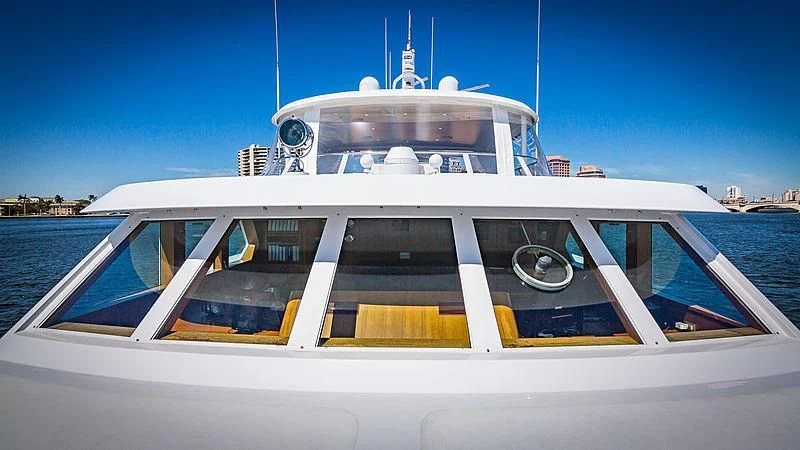 a white boat on the water aboard CASUAL WATER Yacht for Sale