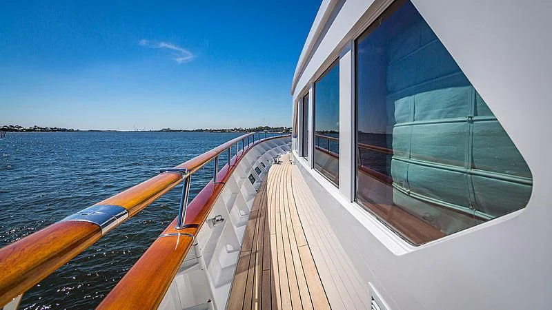 a boat on the water aboard CASUAL WATER Yacht for Sale