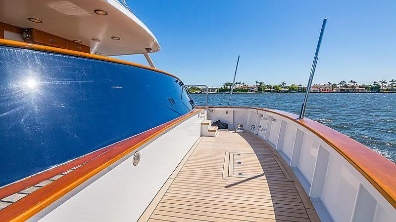 a boat on the water aboard CASUAL WATER Yacht for Sale